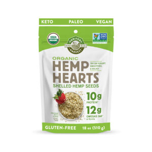 Organic Hemp Hearts 18 Ounce Bag