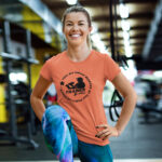 woman-in-the-gym-wearing-Trainer-Z-world-T-Shirt-1a